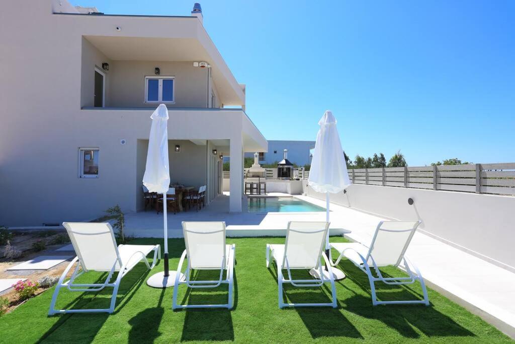 Villa Constantino With Heated Pool Kato Gouves Ngoại thất bức ảnh