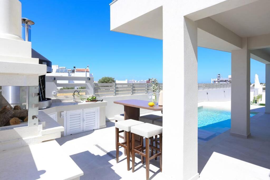 Villa Constantino With Heated Pool Kato Gouves Ngoại thất bức ảnh