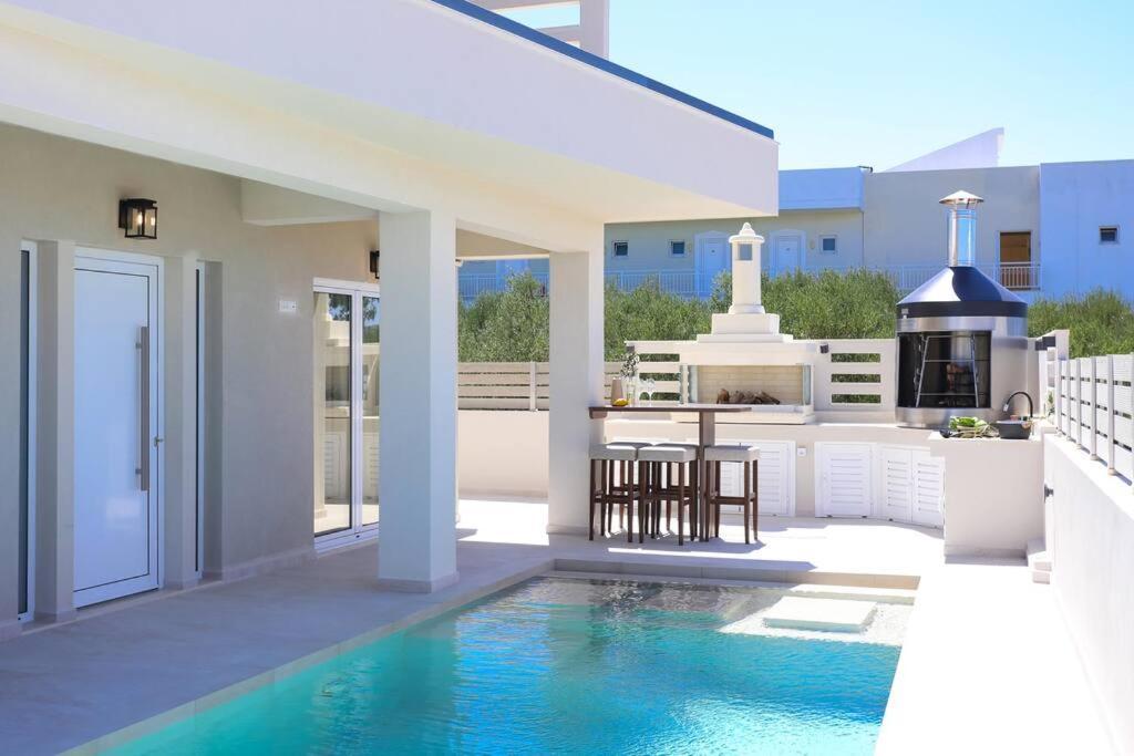 Villa Constantino With Heated Pool Kato Gouves Ngoại thất bức ảnh